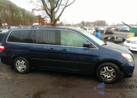 2006 Honda Odyssey Ex-L from USA, damaged, VIN 5FNRL38686B116405